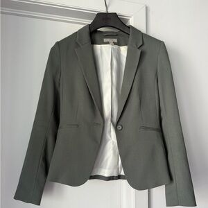 H&M Dark Sage Colour suit Blazer